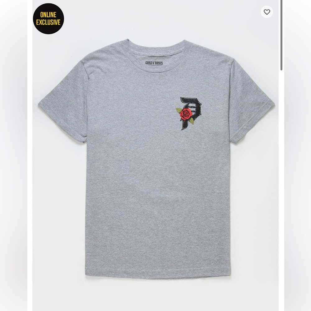 PRIMITIVE x Guns N' Roses Bones Mens Tee - Picture 2 of 4